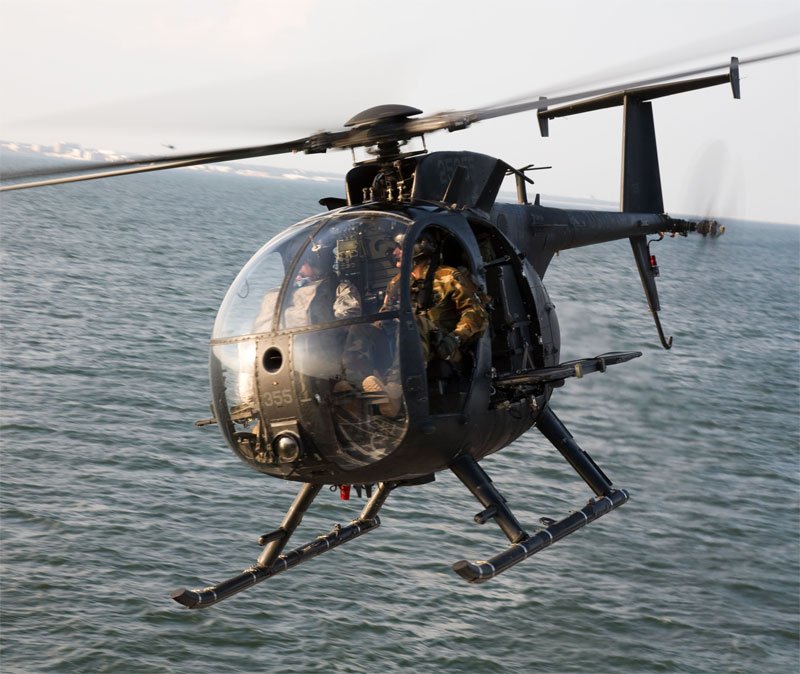 Md Ah6 Mh6 Little Bird 4 A4 Photo Print