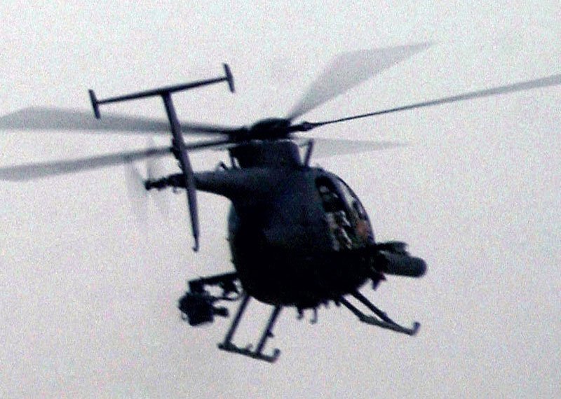 Md Ah6 Mh6 Little Bird 6 A4 Photo Print