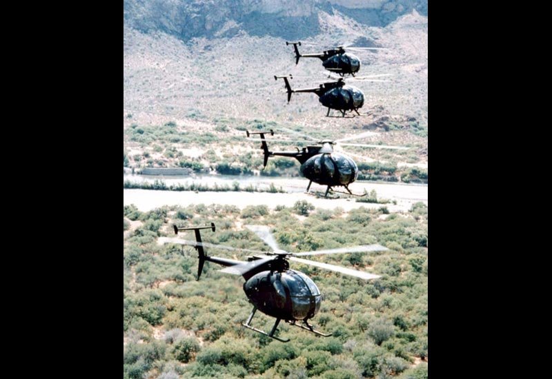 Md Ah6 Mh6 Little Bird 7 A4 Photo Print