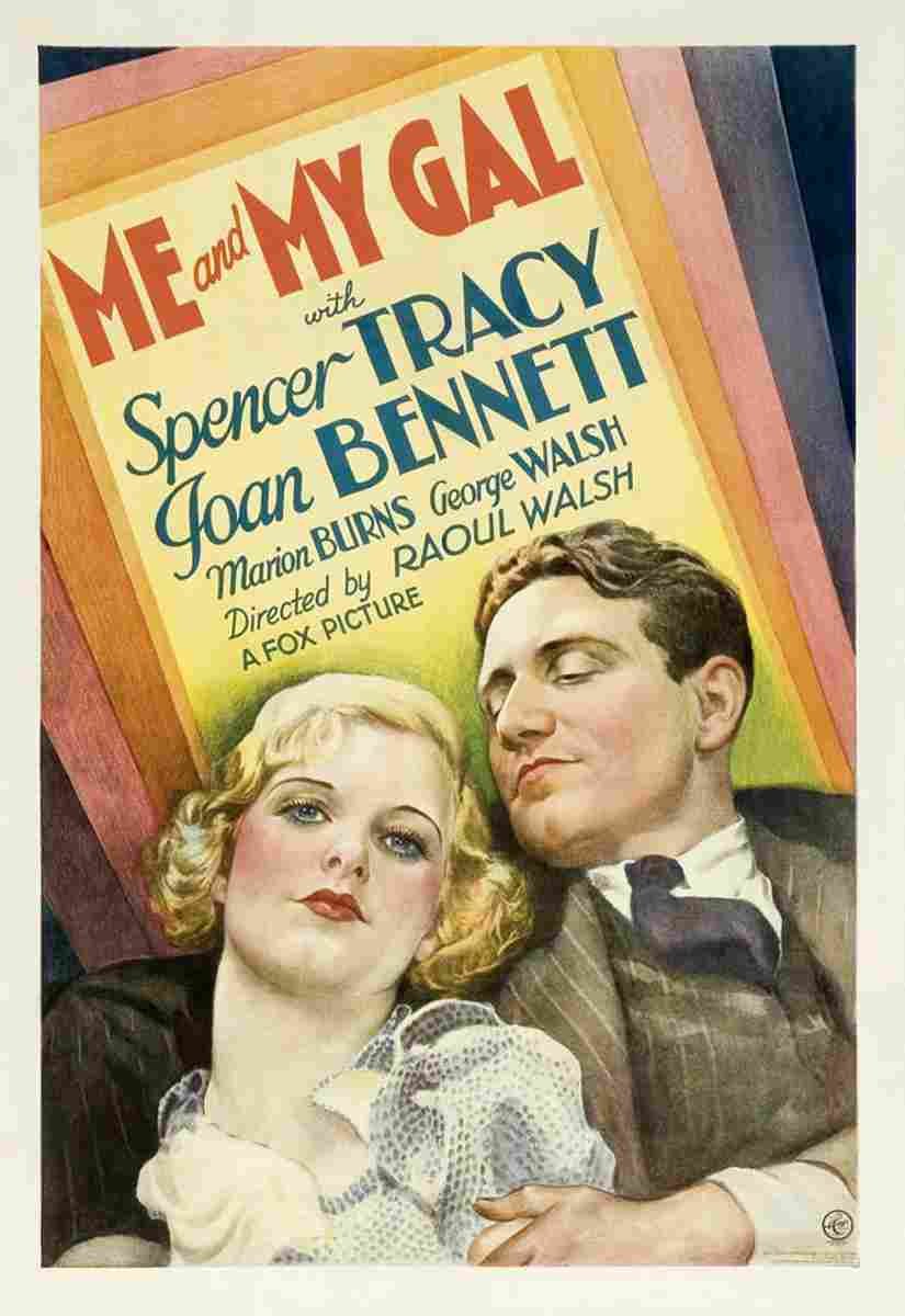 Me and My Gal 1932 01  film star poster A4 Photo Print