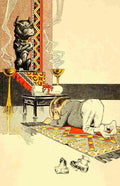 Me and the Dog 1914 Worshipping the master A4 Photo Print