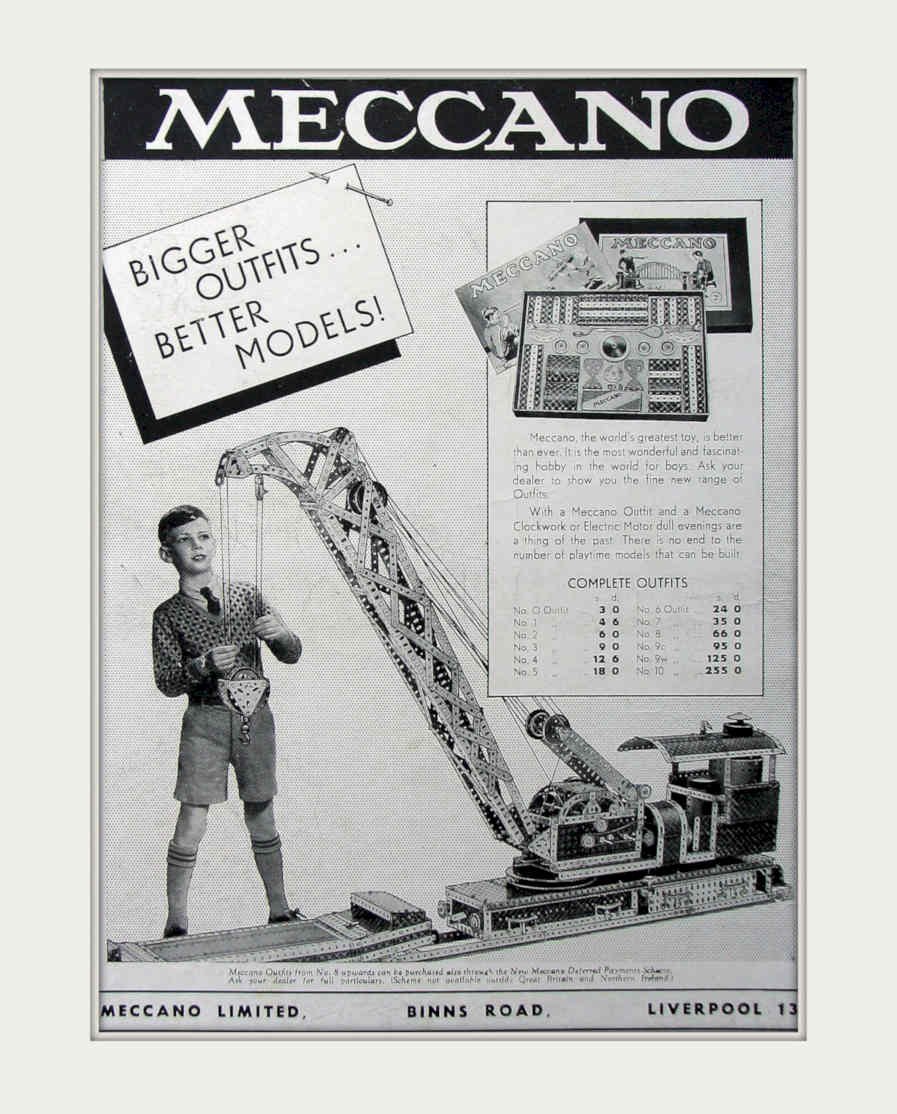 Mecano Models Outfit Vintage Retro Advert Poster A4 Photo Print