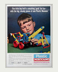 Meccano Plastic Hands Vintage Retro Advert Poster A4 Photo Print