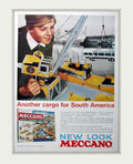 Meccano Terminal Van Vintage Retro Advert Poster A4 Photo Print