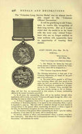 Medals of British Army & Navy v2 Page 224 Vintage War A4 Photo Print