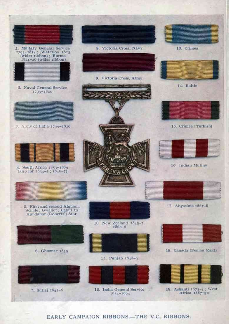 Medals of our Fighting Men 003 Vintage War A4 Photo Print