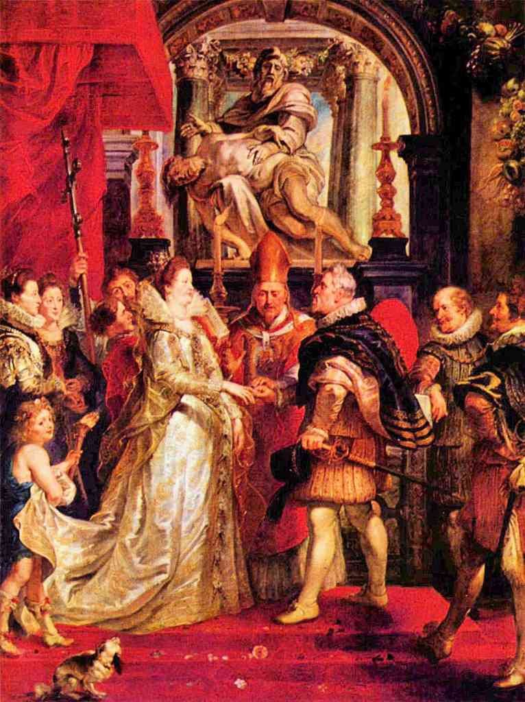 Medici Marriage In Florence Rubens A4 Photo Print