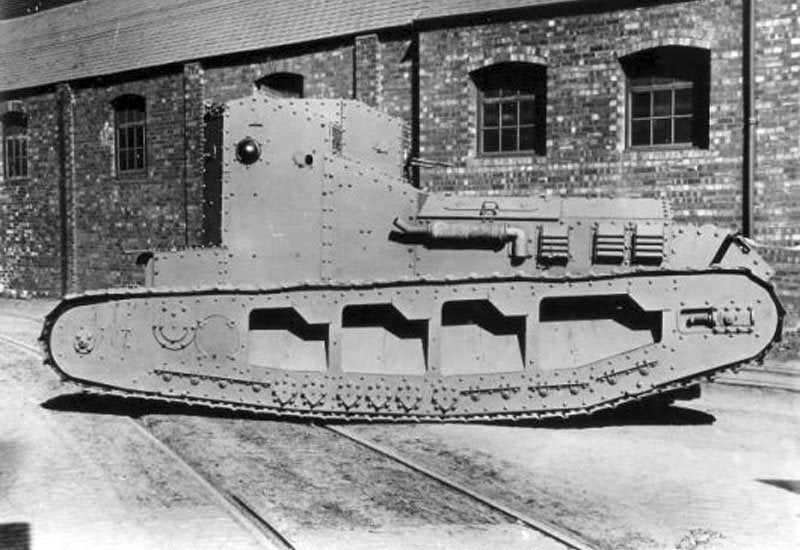 Medium Tank Mka Whippet A4 Photo Print
