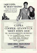 Meet John Doe 05  film star poster A4 Photo Print