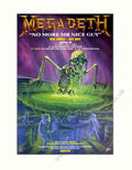 Megadeth Skeletal Cd Vintage Retro Advert Poster A4 Photo Print