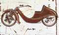 Megola 1920 Aged Vintage A4 Photo Print