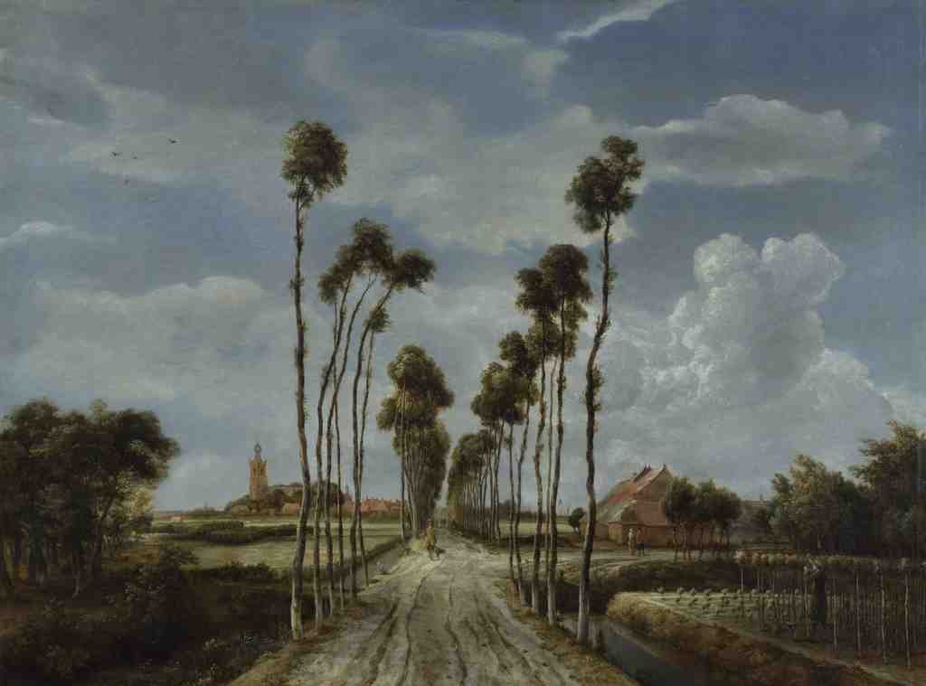 Meindert Hobbema The Avenue at Middelharnis A4 Photo Print