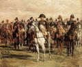 Meissonier Jean Louis Ernest Napoleon And His Staff A4 Photo Print