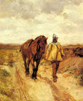 Meissonier Jean Louis Ernest Un Homme DArmes Et Son Cheval A4 Photo Print