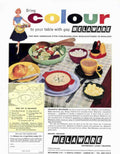 Melaware Tableware Ads Vintage Retro Advert Poster A4 Photo Print