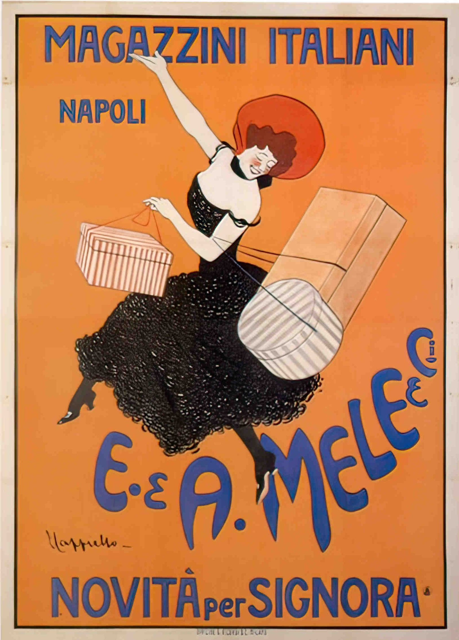 Mele Advert A4 Photo Print
