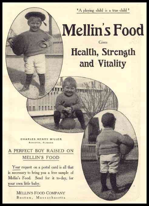 Mellins 101 advert A4 Photo Print