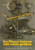 Melting Saturn Police Vintage Retro Advert Poster A4 Photo Print