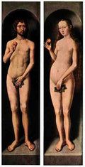 Memling Hans Adam And Eve C1485 5 A4 Photo Print