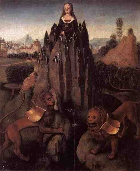 Memling Hans Allegory With A Virgin 1479 80 5 A4 Photo Print