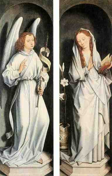 Memling Hans Annunciation 5 A4 Photo Print
