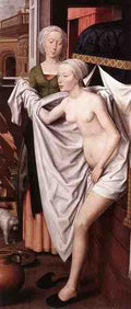 Memling Hans Bathsheba 1485 5 A4 Photo Print