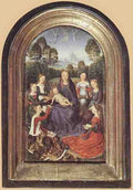 Memling Hans Diptych Of Jean De Cellier C1475 I 5 A4 Photo Print