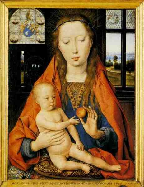 Memling Hans Diptych Of Martin Van Niewenhove Pic1 5 A4 Photo Print