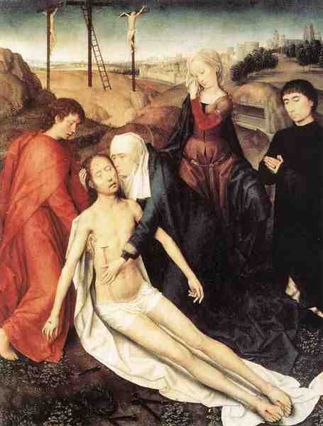 Memling Hans Lamentation 1475 80 5 A4 Photo Print