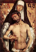 Memling Hans The Virgin Showing The Man Of Sorrows C1480 5 A4 Photo Print