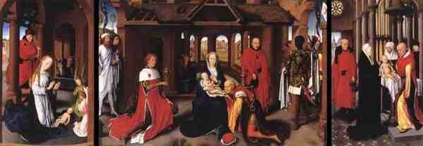 Memling Hans Triptych C1470 5 A4 Photo Print