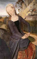 Memling Hans Triptych Of Adriaan Reins 1480 Detail3 Central Panel 5 A4 Photo Print