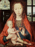 Memling Hans Virgin & Child History of Painting 1911 A4 Photo Print