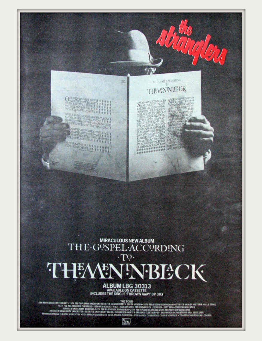 Men Black Gospel Vintage Retro Advert Poster A4 Photo Print