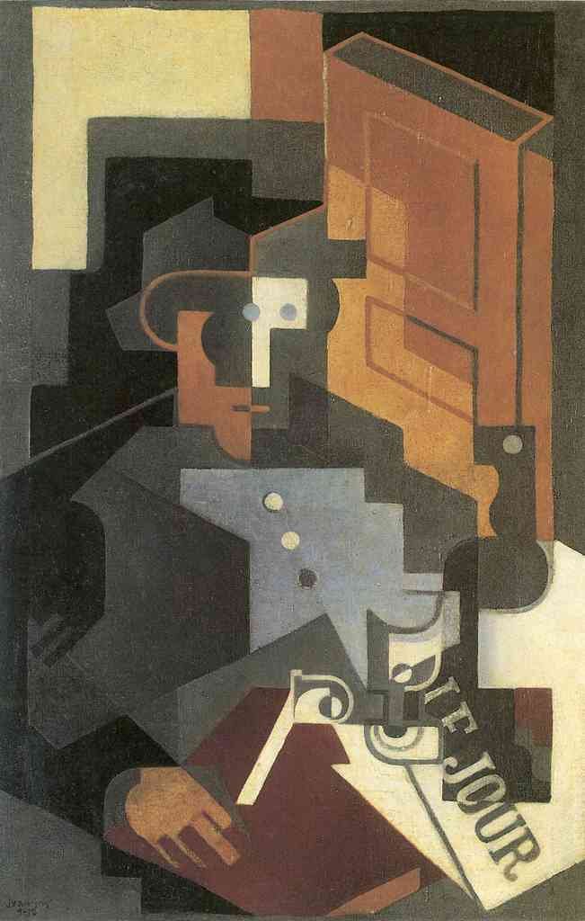 Men From The Tourraine Juan Gris Abstract Art A4 Photo Print