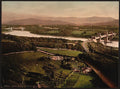 Menai Straits from Anglesey Column Bangor Vintage A4 Photo Print