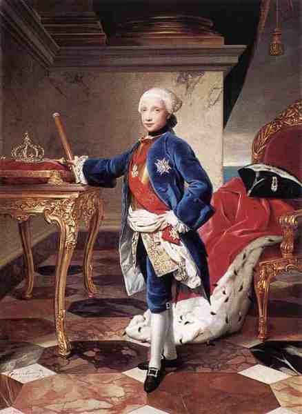 Mengs Anton Raphael Ferdinand Iv King Of Naples A4 Photo Print