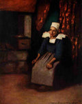 Menpes Mortimer 1855 1938 Brittany 1912 Midday rest A4 Photo Print