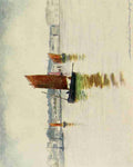 Menpes Mortimer 1855 1938 Brittany 1912 Reflections A4 Photo Print
