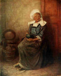 Menpes Mortimer 1855 1938 Brittany 1912 Soupe Maigre A4 Photo Print