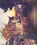 Menpes Mortimer 1855 1938 China 1909 A quiet canal A4 Photo Print