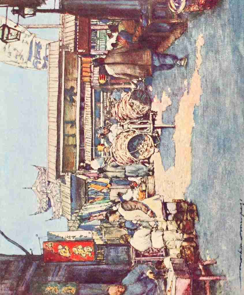 Menpes Mortimer 1855 1938 China 1909 A temple A4 Photo Print