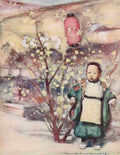 Menpes Mortimer 1855 1938 Japan 1901 Little Japanese boy A4 Photo Print