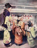 Menpes Mortimer 1855 1938 Japan 1901 Sugar water stall A4 Photo Print