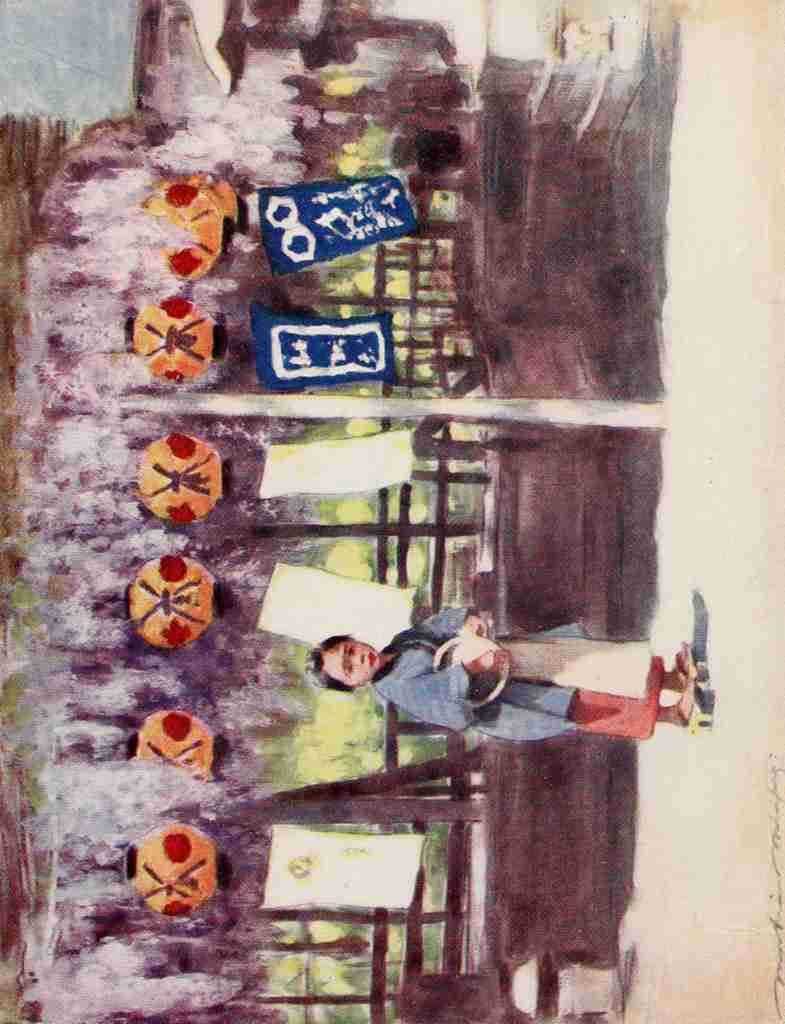 Menpes Mortimer 1855 1938 Japan 1901 Wisteria A4 Photo Print