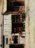 Menpes Mortimer 1855 1938 Paris 1909 A Cremerie in the Rue St Honore A4 Photo Print