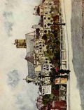 Menpes Mortimer 1855 1938 Paris 1909 Au bord de la Seine A4 Photo Print