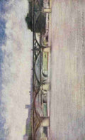 Menpes Mortimer 1855 1938 Paris 1909 Pont des Arts 2 A4 Photo Print