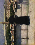 Menpes Mortimer 1855 1938 Paris 1909 Seine Bookstall A4 Photo Print