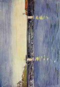 Menpes Mortimer 1855 1938 Paris 1909 Seine an afternoon A4 Photo Print